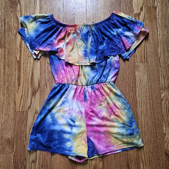 Tie-Dye Romper - Picture 1 of 3